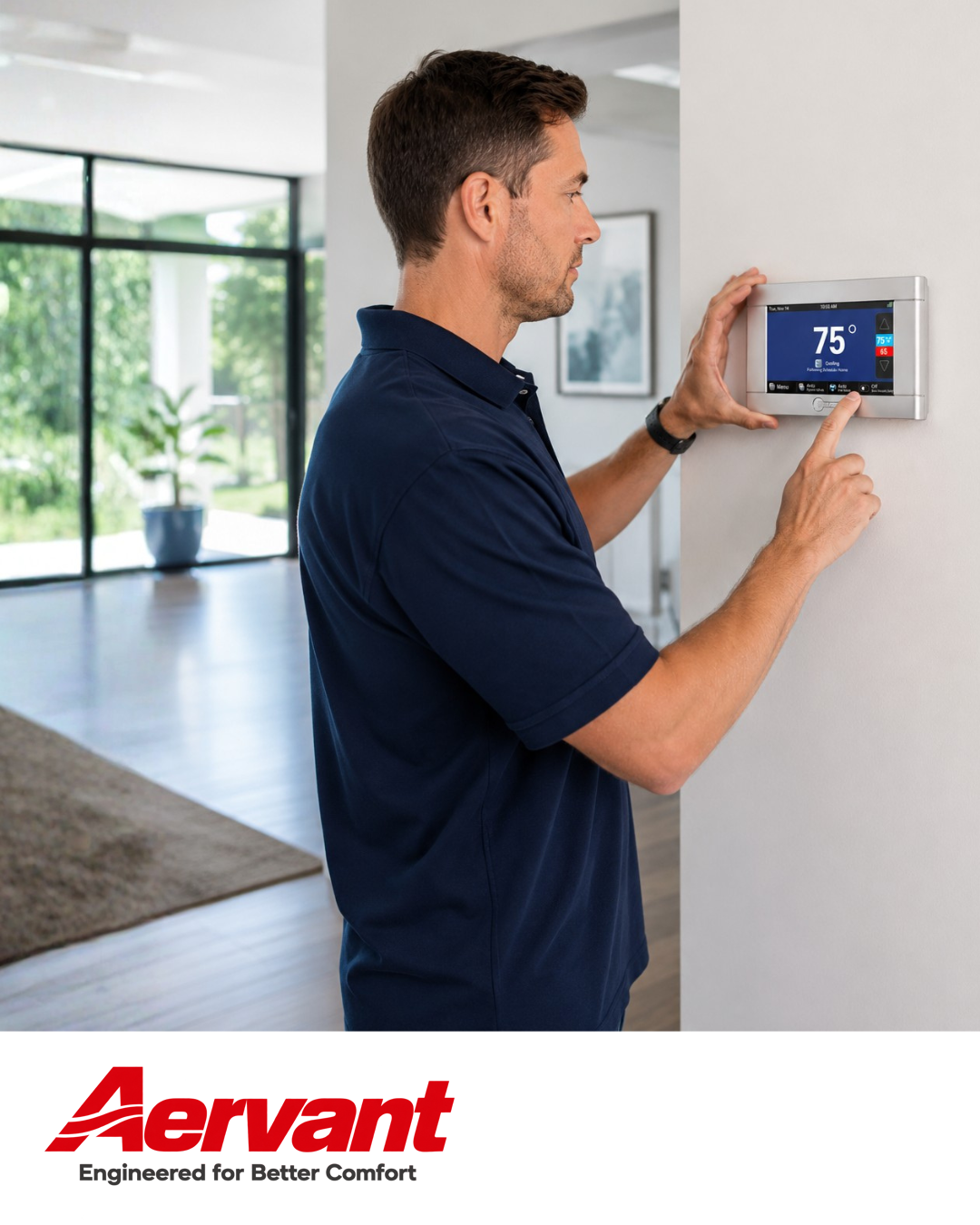 Aervant summer comfort promotional artwork